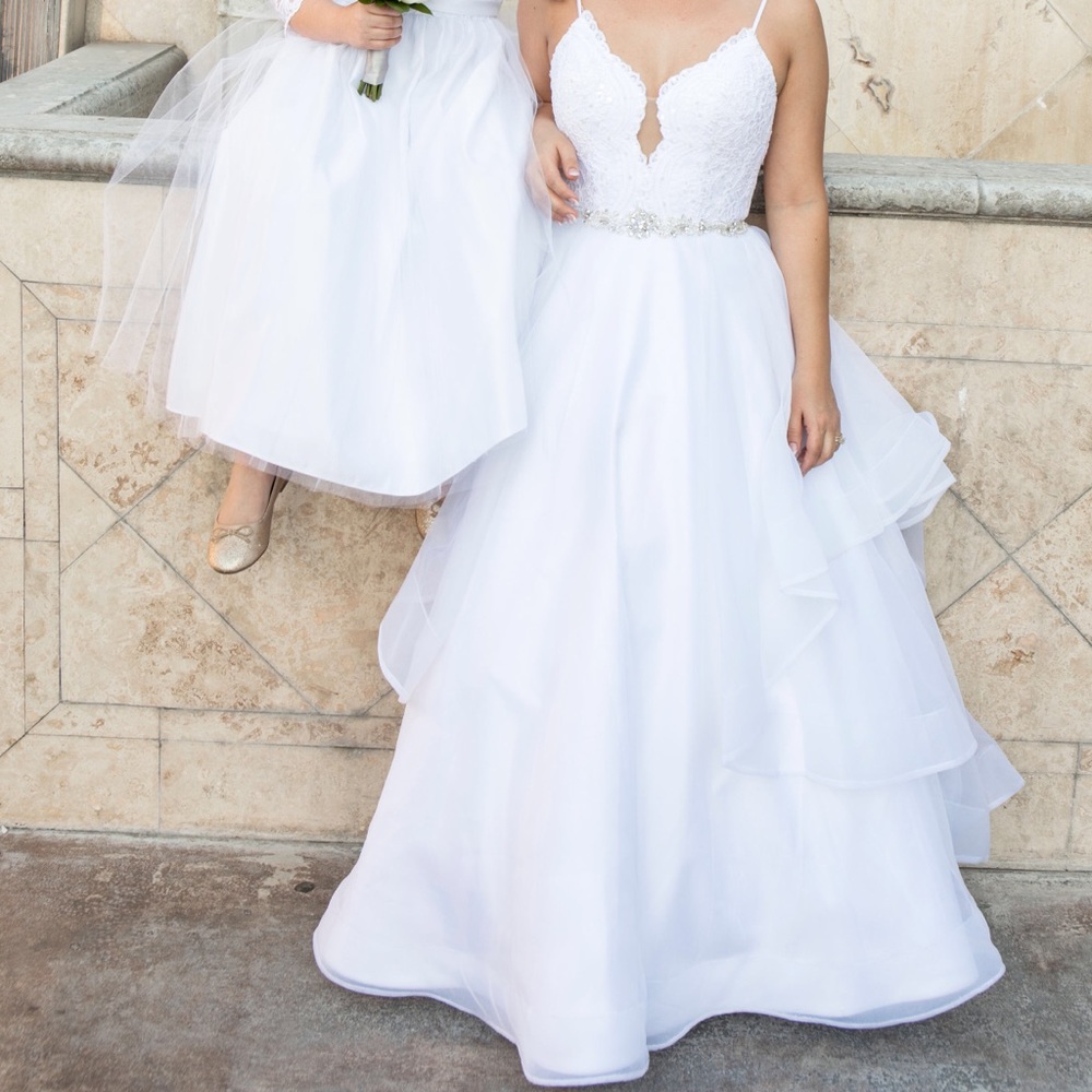 Wedding dress worn once